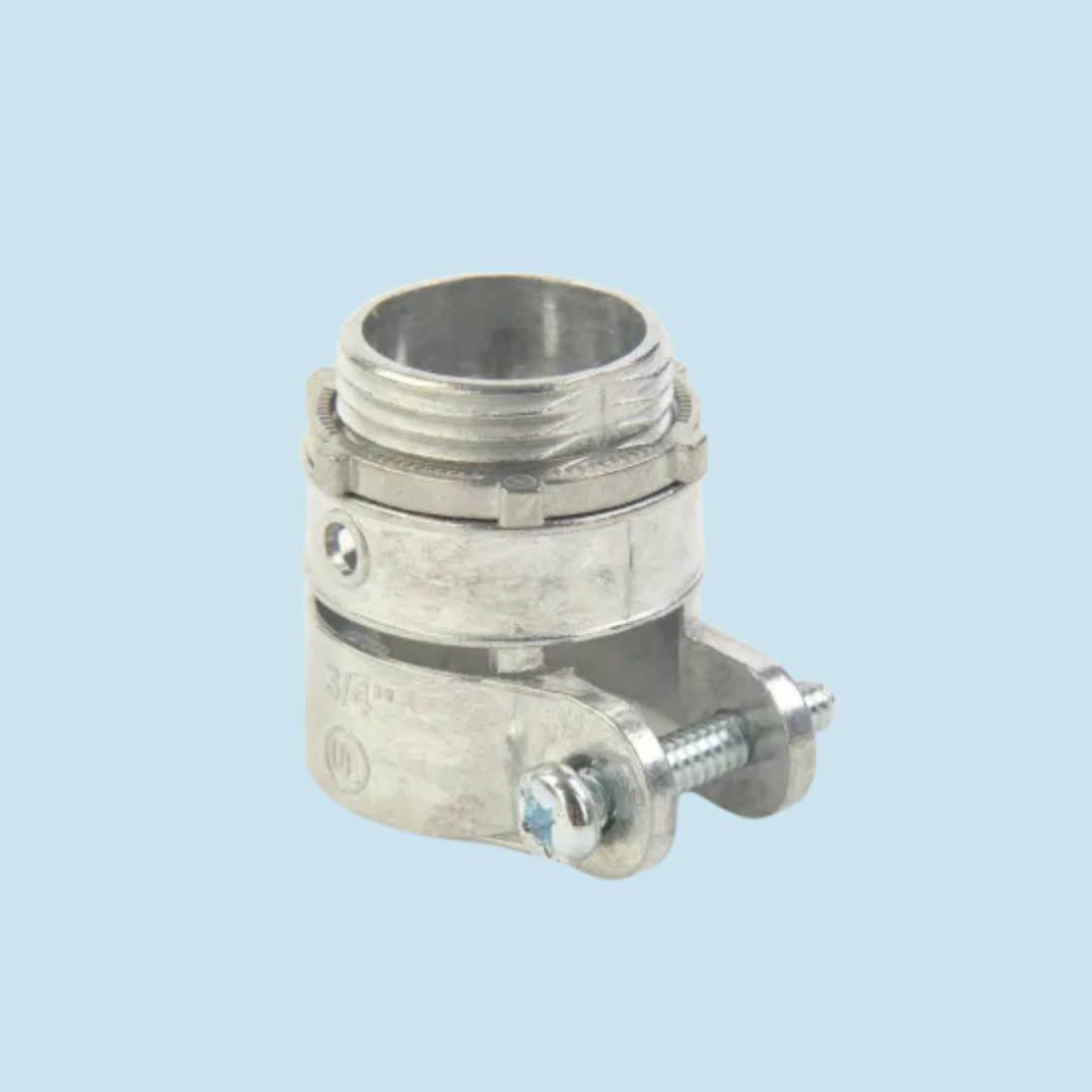 EMT Squeeze Connector Zinc