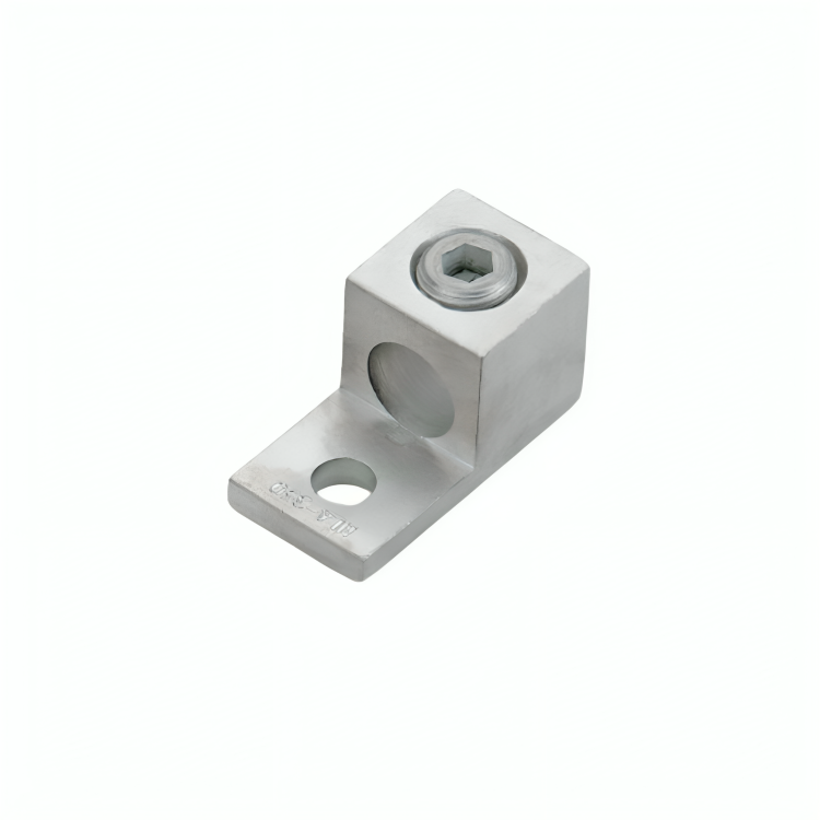 Aluminium Single Barrel Connector, One Hole Mount