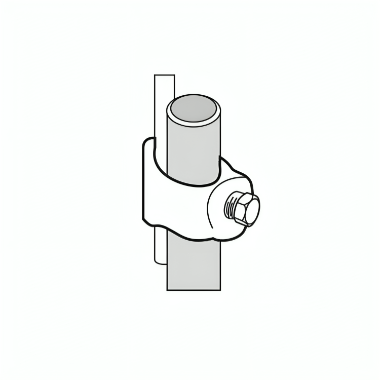 Copper Alloy Clamps - Rod To Cable Clamp - C Type