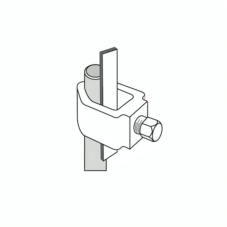 Copper Alloy Clamps Rod To Tape Clamp - B Type