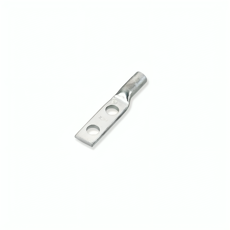 Copper Compression Lugs - Short Barrel, 2 Holes