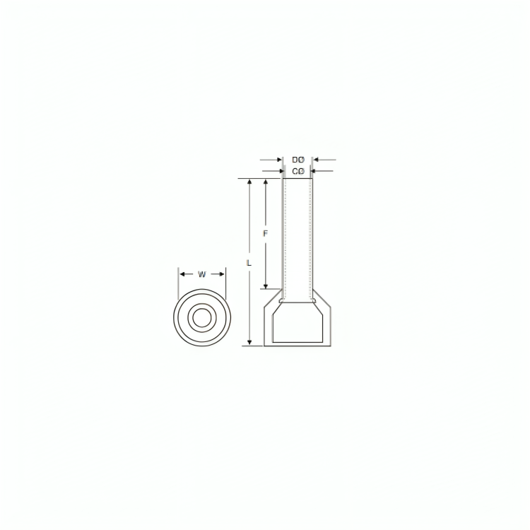 Insulated End - Sealing Ferrules