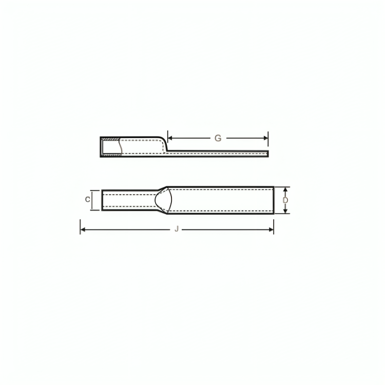 Long Palm Long Barrel Cable Terminals