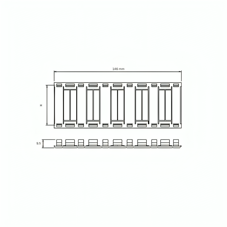 MCB / Module Blanking Plate