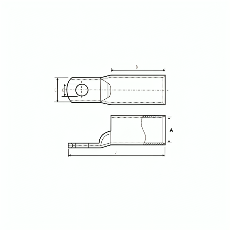 Narrow Palm - Circuit Breaker Cable Terminal Ends