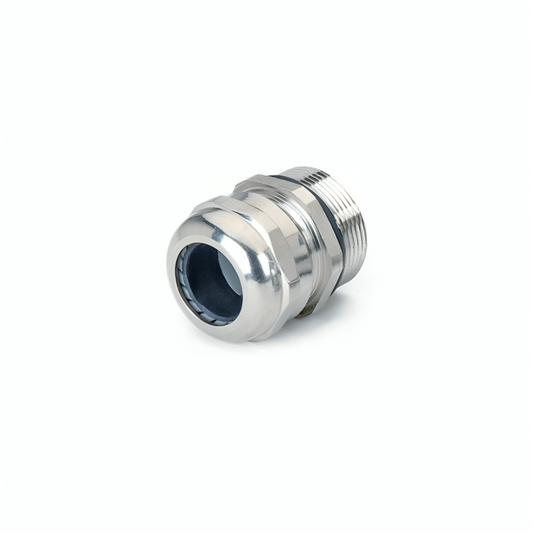 Plated Brass Gland - IP68 Rating - Metric Thread