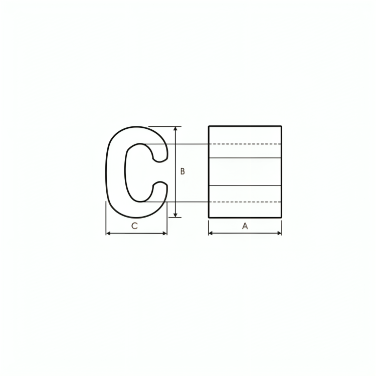 Copper 'C' Type Connectors