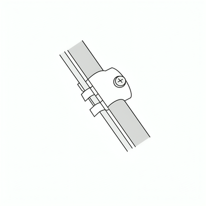 Brass Cable Clip