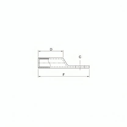 Copper Compression Lugs - Short Barrel