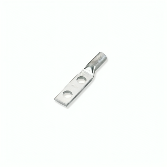 Copper Compression Lugs - Short Barrel, 2 Holes