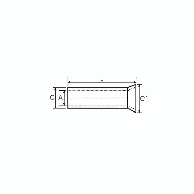 Copper End Sealing Ferrules