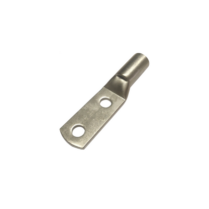 Crimping Type Copper Tubular Cable Terminal Ends - Two Hole
