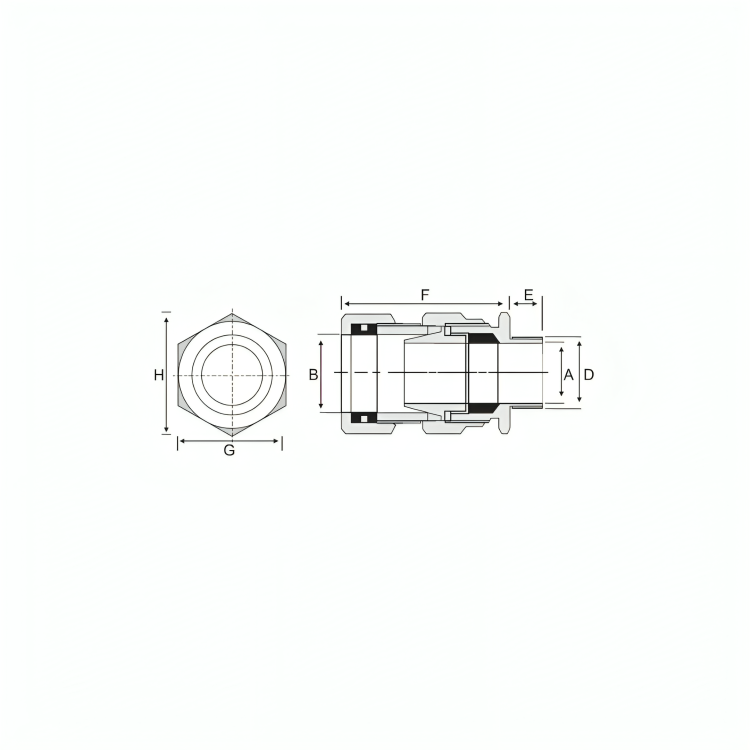 E1W Cable Gland
