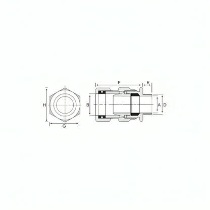 E1W Cable Gland
