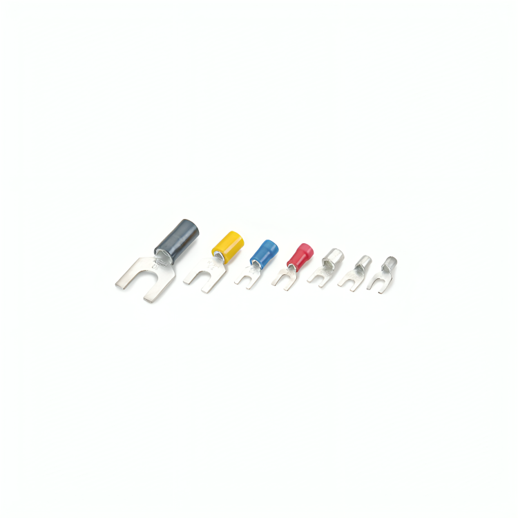 Fork Type Tinned Copper Cable Terminal Ends