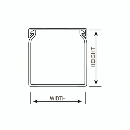 PVC Cable Ducts / Channels / Panel Trunkings