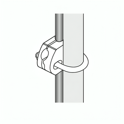 U-Bolt Rod To Cable Clamp