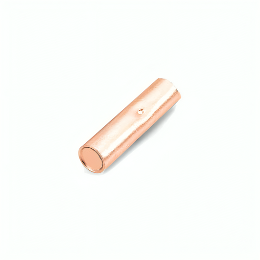 Tubular Compression Copper Connectors Long Barrel Up To 33KV